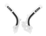 Prot&egrave;ge cadre R-tech bi - matiere blanc noir - Violet fonc&eacute;
