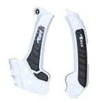 Prot&egrave;ge cadre R-tech bi-matiere blanc/noir