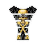 Prot&egrave;ge r&eacute;servoir Lethal Threat PROTECTION MOTO MEGADETH SKULL 180x220mm LT70056