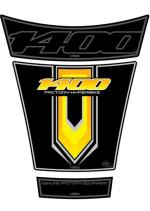 Prot&egrave;ge r&eacute;servoir Motografix 3pcs noir/jaune