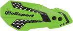 Prot&egrave;ges-mains Polisport MX Flow vert / blanc