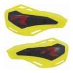 Prot&egrave;ges-mains R-tech Protege-mains Jaune HP1 avec kit montage RMZ