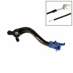 P&eacute;dale de frein RFX Pro Series - embout fixe - noir bleu