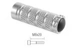 Repose-pieds LighTech M8x20 argent