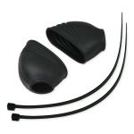 Repose-pieds RFX Protections caoutchouc Race Noir universel