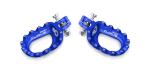 Repose-pieds S3 Curve aluminium bleu