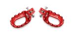 Repose-pieds S3 Curve aluminium rouge