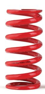 Ressort d'amortisseur YSS d'amortisseur 260mm - 48Nm rouge