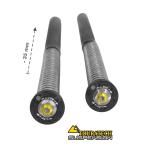 Ressorts de fourche Touratech Cartouche (-25 mm) - Noir - Jaune