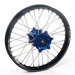 Roue Haan Wheels arri&egrave;re dimension 19x2.15 Noir/bleu