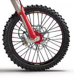 Roue Haan Wheels avant compl&egrave;te - 14x1,60x32T