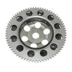Roue libre de d&eacute;marreur P2R ROUE LIBRE DE DEMARREUR SCOOT ADAPTABLE MBK 50 BOOSTER, NITRO, MACH G, OVETTO 2T, STUNT - YAMAHA 50 BWS, AEROX, JOG R, NEOS 2T,