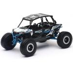 R&eacute;plique SSV Polaris RZR XP 4 1000 Bleu - Echelle 1/18&deg; NEWRAY