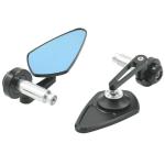 Rétroviseur Brazoline FLAT RACER EMBOUT DE GUIDON (LA PAIRE)