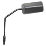 R&eacute;troviseur Replay SCOOT F1 DIAM 8 REVERSIBLE CARBONE TRESSE MAT x1 TIGE LONGUE