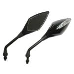 R&eacute;troviseur Replay SCOOT STREET BRILLANT IMITATION LEDS TIGE DIAM 10