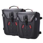 Sacoches cavali&egrave;res SW-MOTECH SysBag WP M /M (2 x 17-23 Litres) avec support