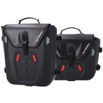 Sacoches cavalières SW-MOTECH SysBag WP S/S (12-16 litres/12-16 litres) complet avec support