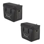 Sacoches cavali&egrave;res Touratech Travel - 40 litres (La paire) - Noir