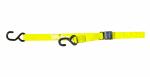 Sangle de transport Bihr à boucles jaune