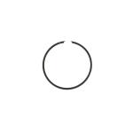 Segments Athena pour piston 9144DA,DB,DC