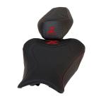 Selle confort Berry Sellerie PR600 Rouge