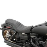 Selle confort Drag Specialties PREDATOR 2-UP DOUBLE DIAMOND