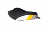 Selle confort Touratech Yellow grey Fresh Touch chauff&eacute;e - XL