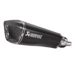Silencieux Akrapovic Inox noir embout carbone