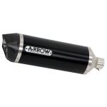 Silencieux Arrow Alu Dark Race-tech embout carbone version courte