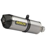 Silencieux Arrow Race tech Alu embout carbone (version court)