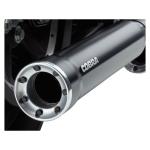 Silencieux Cobra SLIP-ON WITH RACE PRO TIPS BLACK