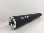Silencieux Miller Exhaust Noir Embout Poli &Oslash;54mm