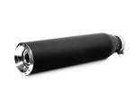 Silencieux Miller Exhaust Noir Embout Standard Poli &Oslash;60mm