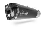 Silencieux Mivv Delta Race - Acier inox noir / inox noir