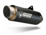 Silencieux Mivv GP Pro Steel Black/casquette inox