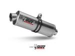 Silencieux Mivv Oval acier inox