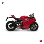 Silencieux Termignoni KIT DECAT + 2x SILENCIEUX TITANE - EMBOUT ALU CNC NOIR + UpMap