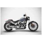 Silencieux Zard INOX - embout aluminium poli