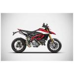 Silencieux Zard TOP GUN RACING INOX - embout carbone