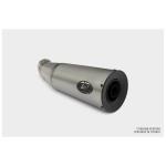 Silencieux Zard bad child inox - embout inox noir