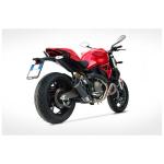 Silencieux Zard carbone Double sortie - embout carbone