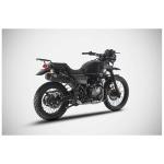 Silencieux Zard inox - embout carbone aluminium noir