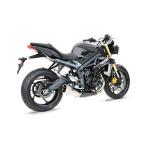 Silencieux Zard position basse inox - embout carbone noir
