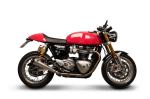 Silencieux homologu&eacute; Termignoni inox Thruxton 1200 / R (16-18)