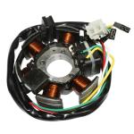 Stator d'allumage P2R STATOR ALLUMAGE 50 A BOITE ADAPTABLE MINARELLI 50 AM6 - APRILIA 50 RS 1991+2005 - MBK 50 XLIMIT 2003+2006 - RIEJU 50 RR, SPIKE 1
