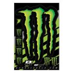 Stickers D'cor Planche Monster Claw