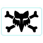 Stickers Fox VICTORY LOGO 3"
