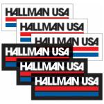 Stickers Thor HALLMAN USA 6PK