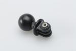 Support GPS SW-MOTECH Boule avec adaptateur pour GoPro - Noir
